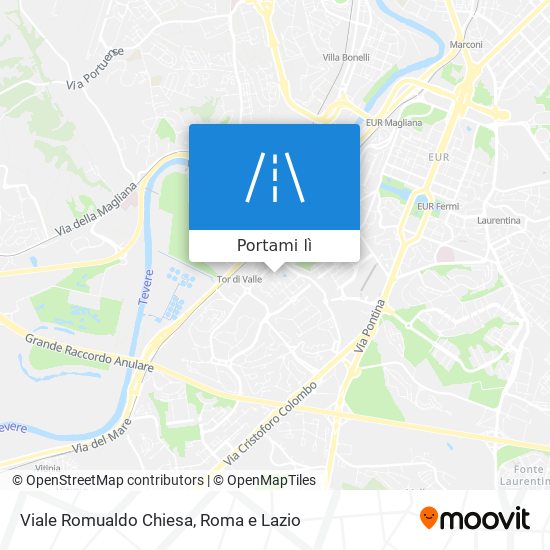 Mappa Viale Romualdo Chiesa