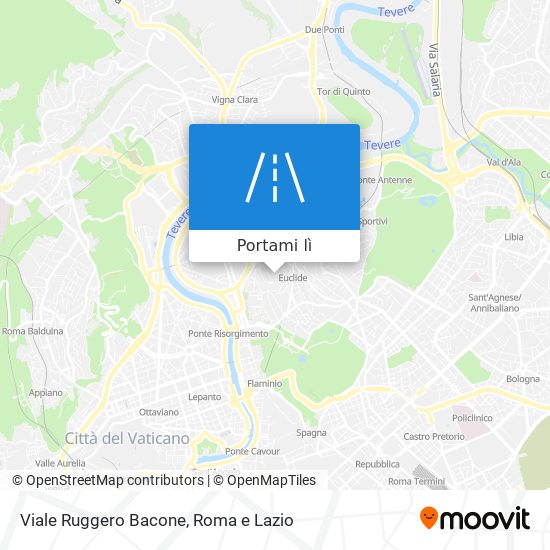 Mappa Viale Ruggero Bacone