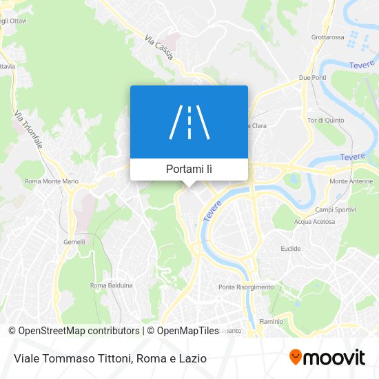 Mappa Viale Tommaso Tittoni