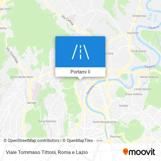 Mappa Viale Tommaso Tittoni