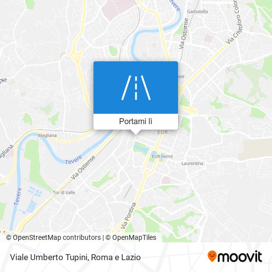 Mappa Viale Umberto Tupini