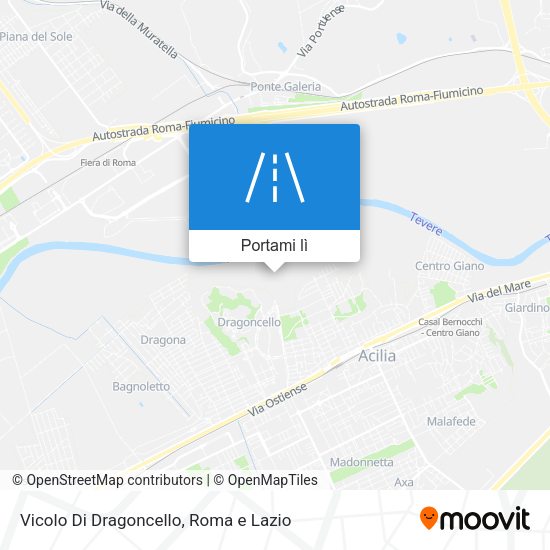 Mappa Vicolo Di Dragoncello
