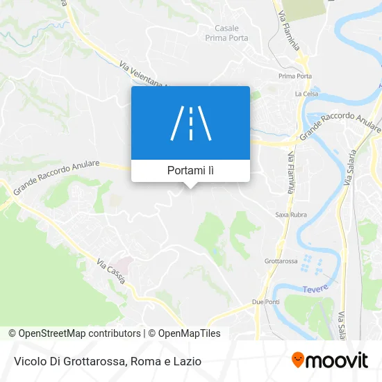 Mappa Vicolo Di Grottarossa
