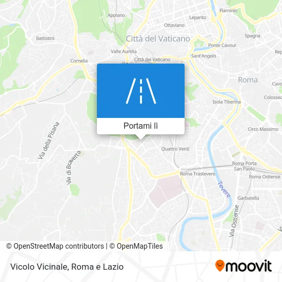 Mappa Vicolo Vicinale