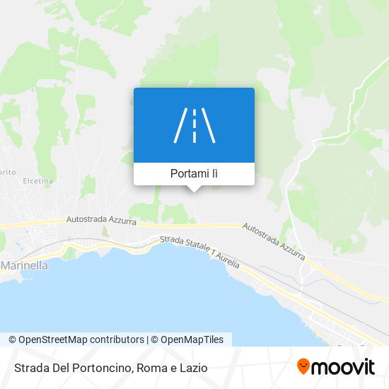 Mappa Strada Del Portoncino