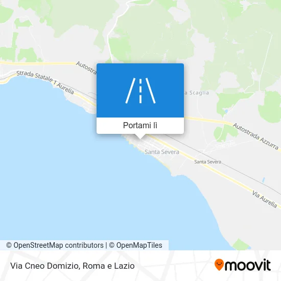 Mappa Via Cneo Domizio