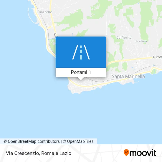 Mappa Via Crescenzio