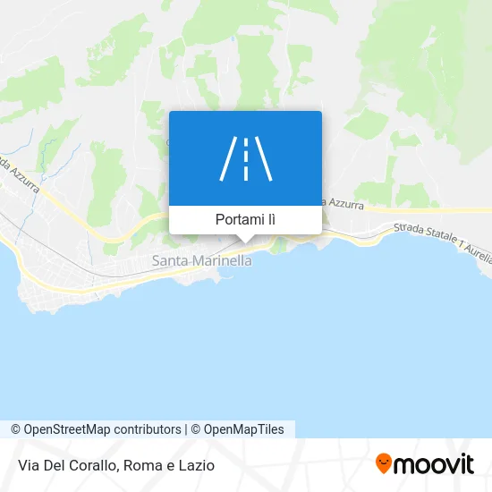 Mappa Via Del Corallo