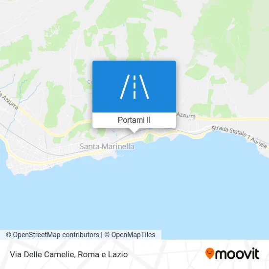 Mappa Via Delle Camelie