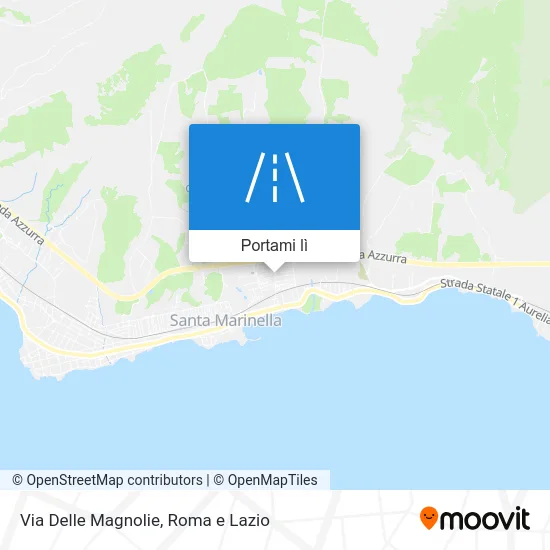 Mappa Via Delle Magnolie
