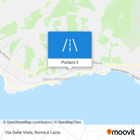 Mappa Via Delle Viole