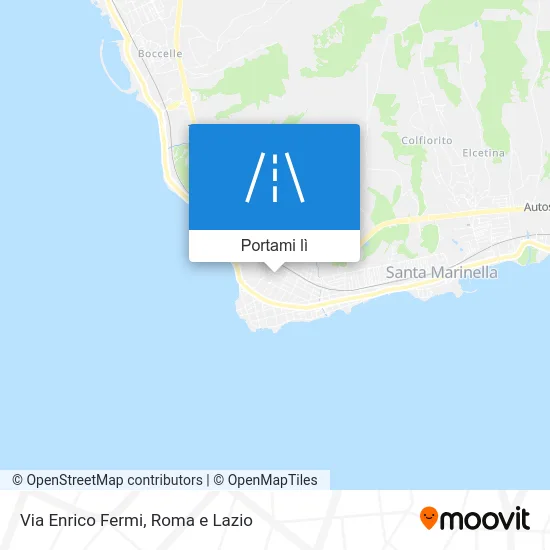 Mappa Via Enrico Fermi