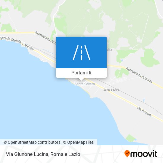 Mappa Via Giunone Lucina