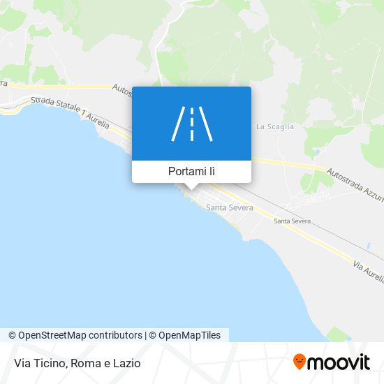 Mappa Via Ticino