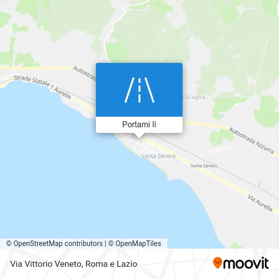 Mappa Via Vittorio Veneto