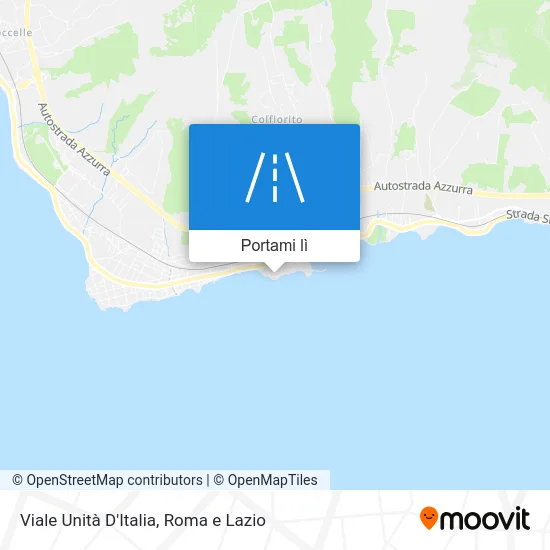 Mappa Viale Unità D'Italia