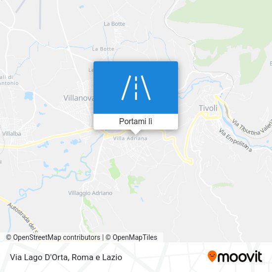Mappa Via Lago D'Orta