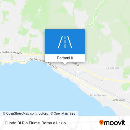 Mappa Guado Di Rio Fiume