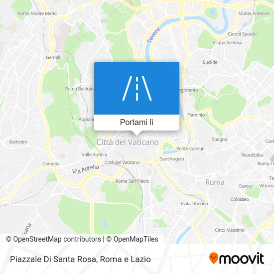 Mappa Piazzale Di Santa Rosa