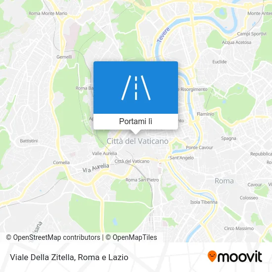 Mappa Viale Della Zitella