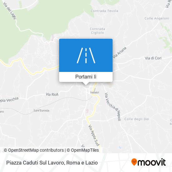 Mappa Piazza Caduti Sul Lavoro