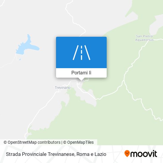 Mappa Strada Provinciale Trevinanese