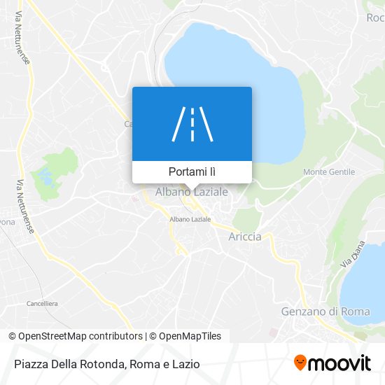 Mappa Piazza Della Rotonda