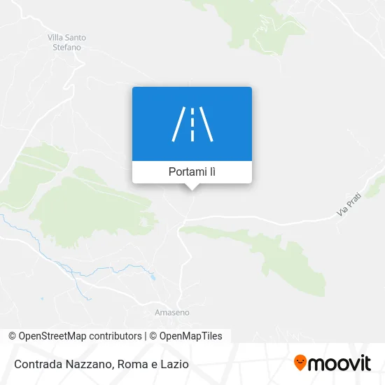 Mappa Contrada Nazzano
