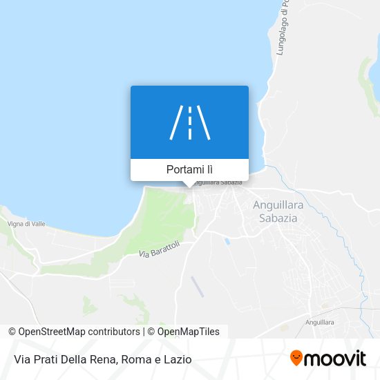 Mappa Via Prati Della Rena