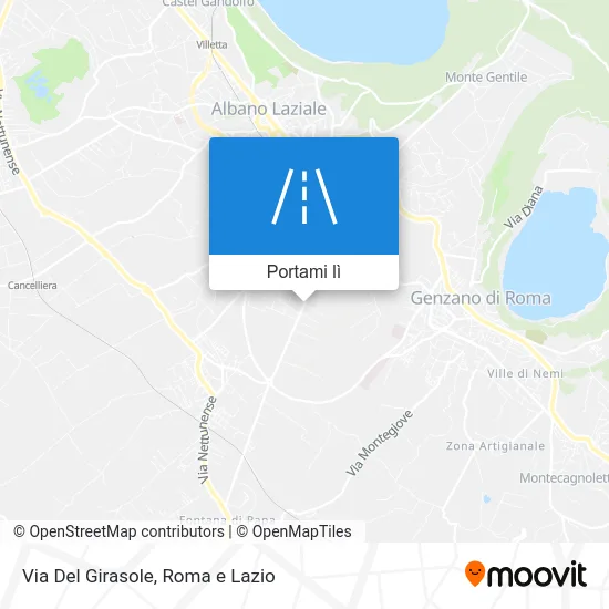 Mappa Via Del Girasole