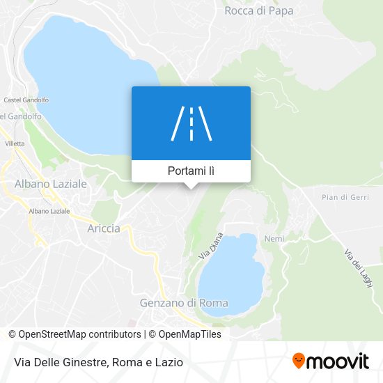 Mappa Via Delle Ginestre