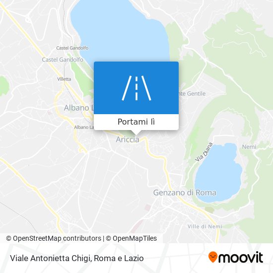 Mappa Viale Antonietta Chigi