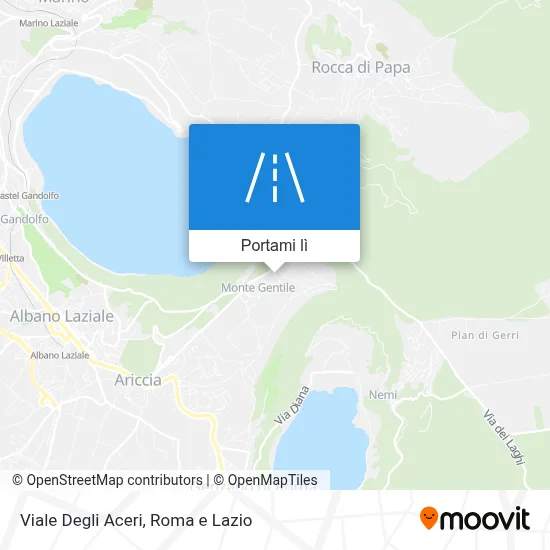 Mappa Viale Degli Aceri