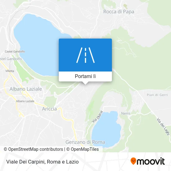 Mappa Viale Dei Carpini