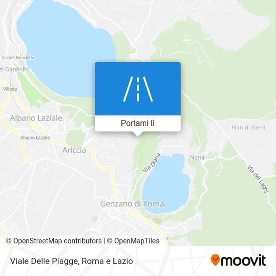 Mappa Viale Delle Piagge