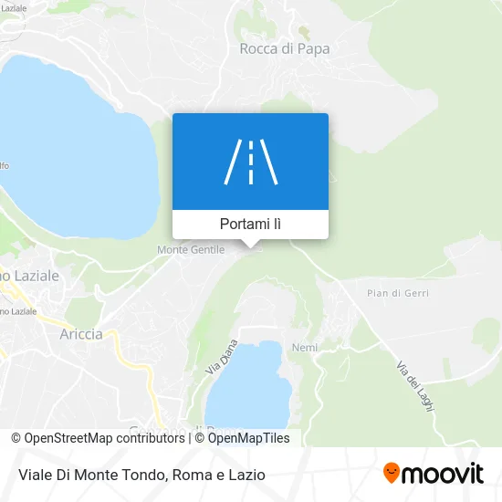 Mappa Viale Di Monte Tondo