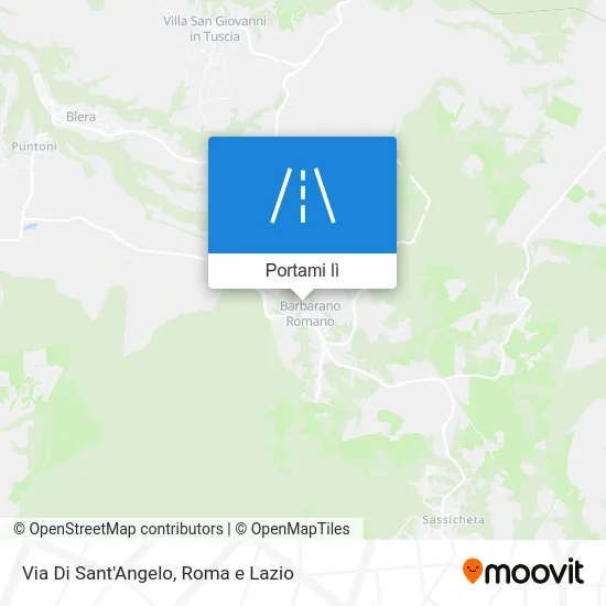 Mappa Via Di Sant'Angelo