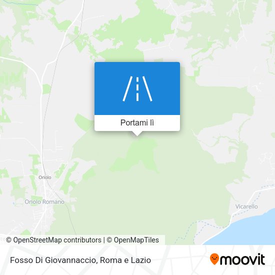 Mappa Fosso Di Giovannaccio
