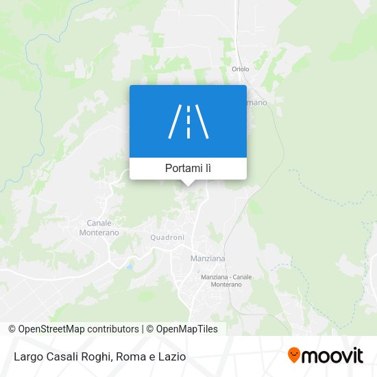 Mappa Largo Casali Roghi