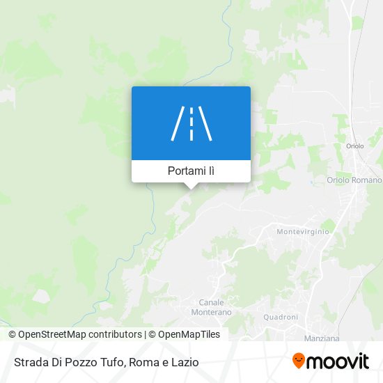 Mappa Strada Di Pozzo Tufo