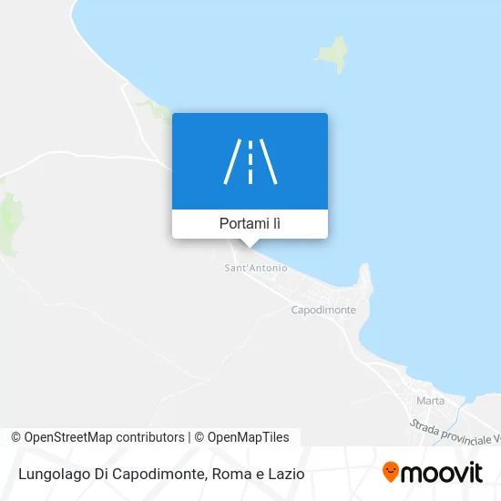 Mappa Lungolago Di Capodimonte