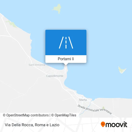 Mappa Via Della Rocca