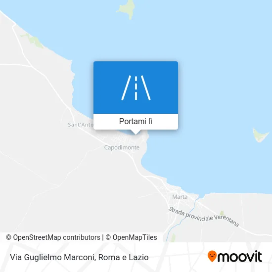 Mappa Via Guglielmo Marconi