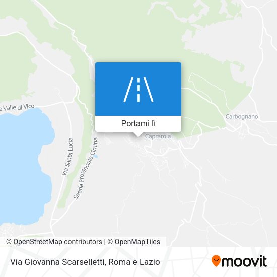 Mappa Via Giovanna Scarselletti