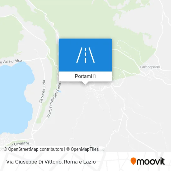 Mappa Via Giuseppe Di Vittorio