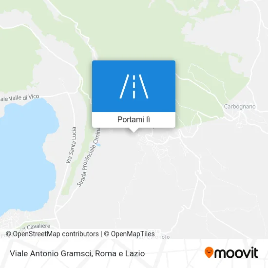 Mappa Viale Antonio Gramsci