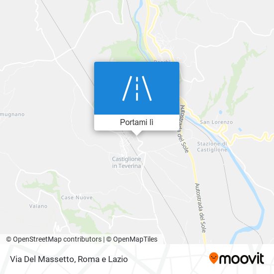 Mappa Via Del Massetto