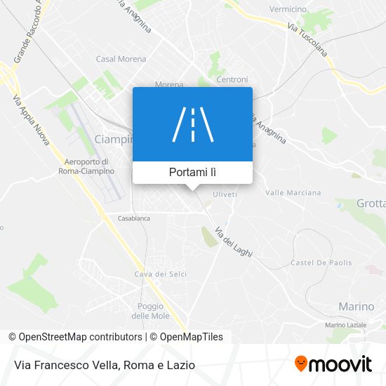 Mappa Via Francesco Vella