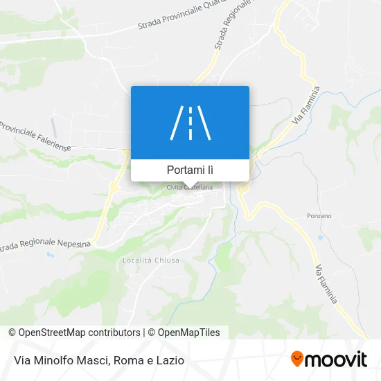 Mappa Via Minolfo Masci