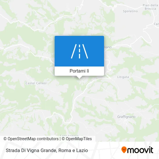 Mappa Strada Di Vigna Grande